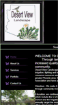 Mobile Screenshot of desertviewlandscape.com