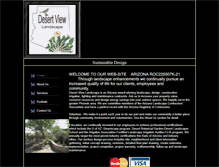 Tablet Screenshot of desertviewlandscape.com